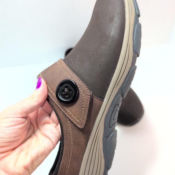 Easy Spirit Women Shoe Sevapour3 Size 10M Brown Athletic Mule - Picture 2 of 9